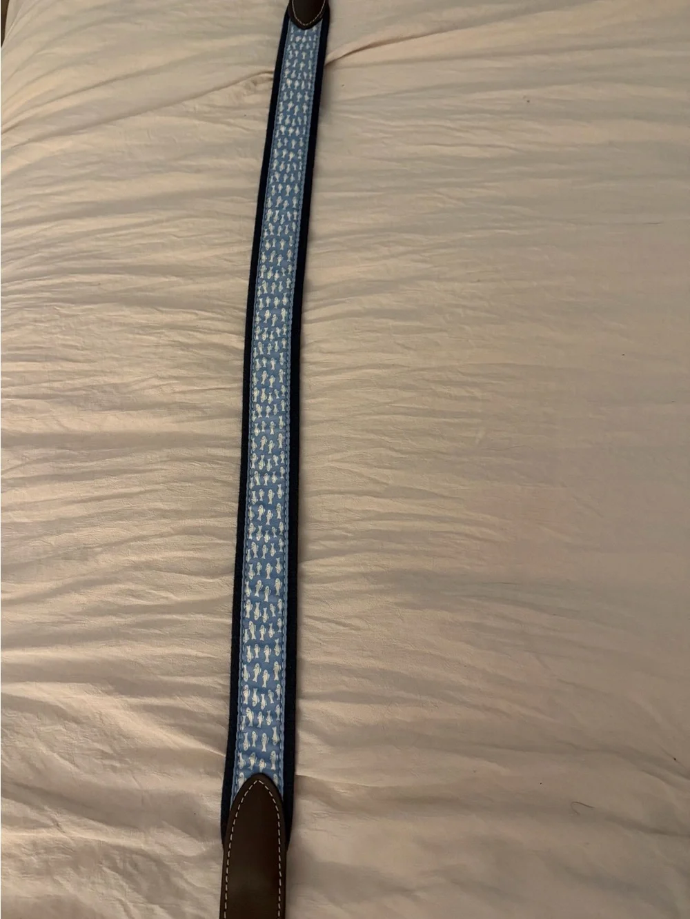 Blue Patterned Boys Vineyard Vines Belt